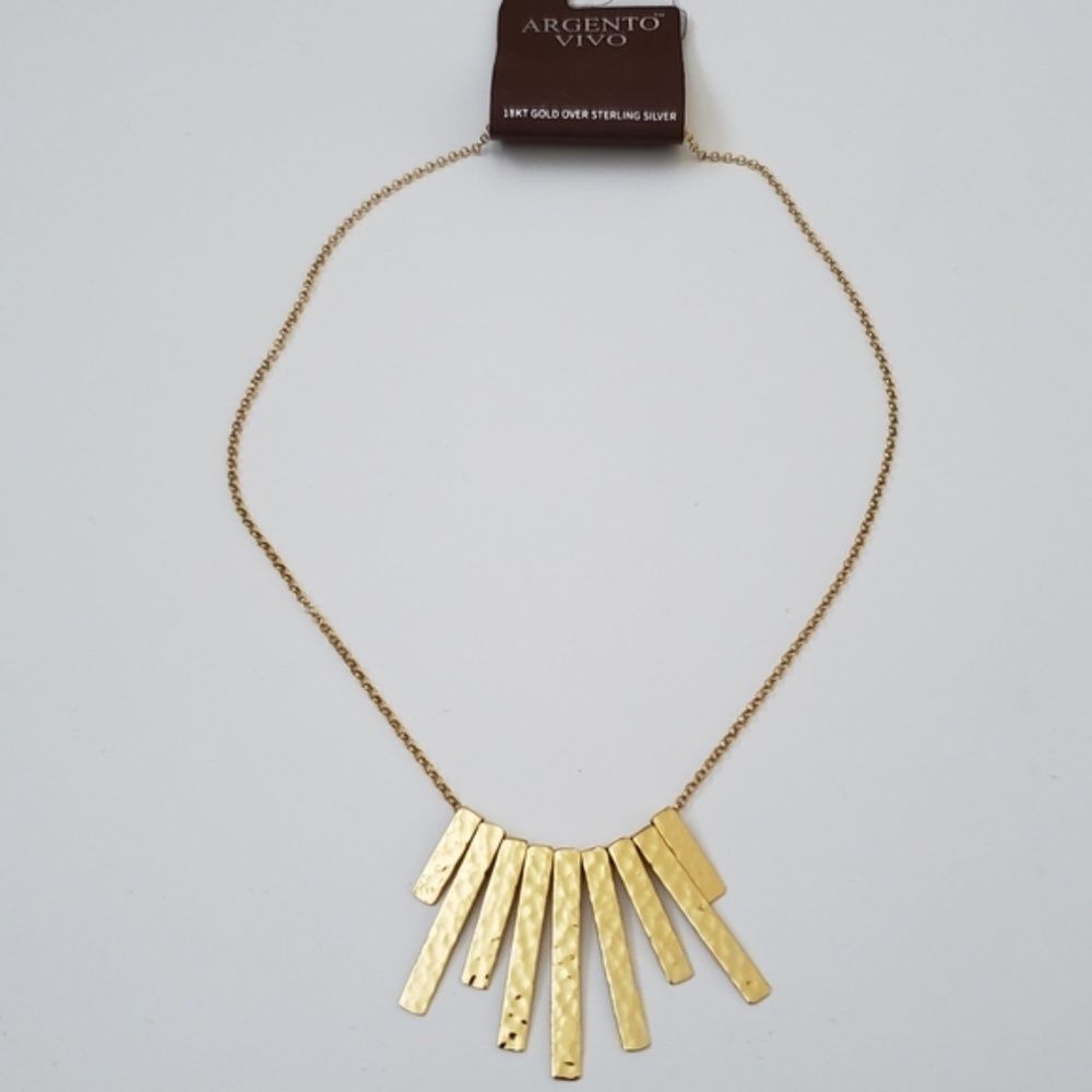 Argento Vivo Sterling Silver Chimes Necklace
